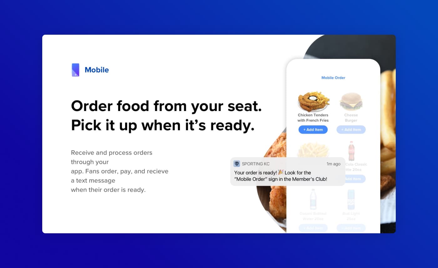 Mobile Ordering Slide